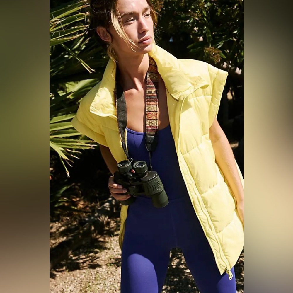 NWT Free People In A Bubble Puffer Vest